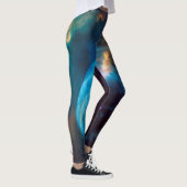 Bubble Nebula Weltraumastronomie Kosmische Leggings (Rechts)