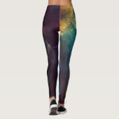 Bubble Nebula Weltraumastronomie Kosmische Leggings (Rückseite)