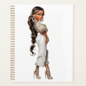 Bubble Ponytail Planner Planer (Vorderseite)