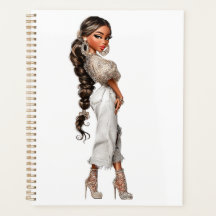 Bubble Ponytail Planner