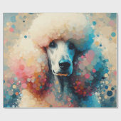 Bubble Poodle Geschenkpapier (Flach)