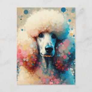 Bubble Poodle Postkarte