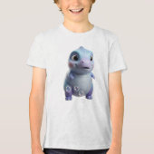 Bubble Pop Dino Tri-Blend Shirt (Vorderseite)