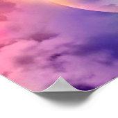 bubble rainbow poster (Ecke)