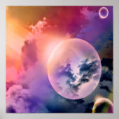 bubble rainbow poster (Vorne)