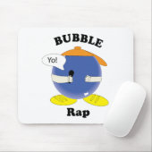 Bubble Rap Lustiger Wortwitz Charakter Cartoon Lus Mousepad (Mit Mouse)
