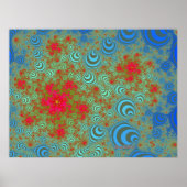 Bubble Roses Poster (Vorne)