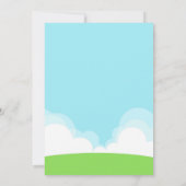 Bubble Soccer Kindergeburtstag Boy Einladung (Rückseite)