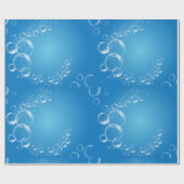 Bubble & Speech Bubble Tasse Geschenkpapier (Flach)