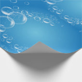 Bubble & Speech Bubble Tasse Geschenkpapier (Ecke)