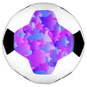 Bubble Stars Lila Fußball (Gedreht)