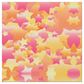 Bubble Stars Sherbet Stoff (Nahaufnahme)