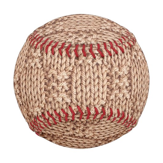 Bubble Strick Stitch Pattern von Shirley Taylor Baseball (Rückseite)