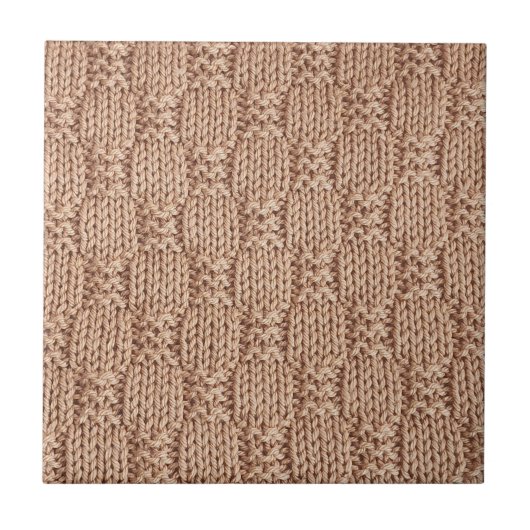 Bubble Strick Stitch Pattern von Shirley Taylor Fliese (Vorderseite)