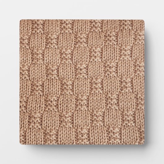 Bubble Strick Stitch Pattern von Shirley Taylor Fotoplatte (Vorderseite)