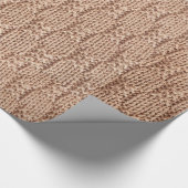 Bubble Strick Stitch Pattern von Shirley Taylor Geschenkpapier (Ecke)