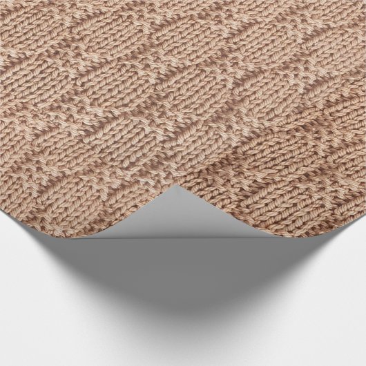 Bubble Strick Stitch Pattern von Shirley Taylor Geschenkpapier (Ecke)