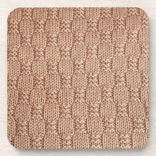 Bubble Strick Stitch Pattern von Shirley Taylor Getränkeuntersetzer (Vorderseite)