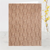 Bubble Strick Stitch Pattern von Shirley Taylor Karte (Gelbe Blume)
