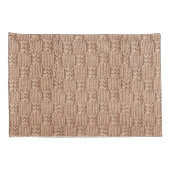 Bubble Strick Stitch Pattern von Shirley Taylor Kissenbezug (Rückseite-Rechts)