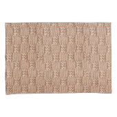 Bubble Strick Stitch Pattern von Shirley Taylor Kissenbezug (Vorderseite-Rechts)