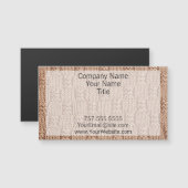 Bubble Strick Stitch Pattern von Shirley Taylor Magnetkarte (Vorne/Hinten)