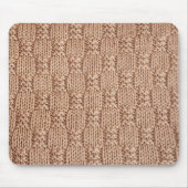 Bubble Strick Stitch Pattern von Shirley Taylor Mousepad (Vorne)