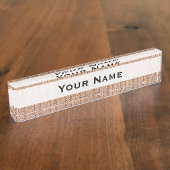 Bubble Strick Stitch Pattern von Shirley Taylor Namensplakette (Seite)