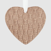 Bubble Strick Stitch Pattern von Shirley Taylor Ornament (Vorderseite)