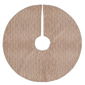 Bubble Strick Stitch Pattern von Shirley Taylor Polyester Weihnachtsbaumdecke (Vorderseite)