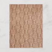 Bubble Strick Stitch Pattern von Shirley Taylor Postkarte (Vorderseite)