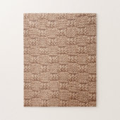 Bubble Strick Stitch Pattern von Shirley Taylor Puzzle (Vertikal)