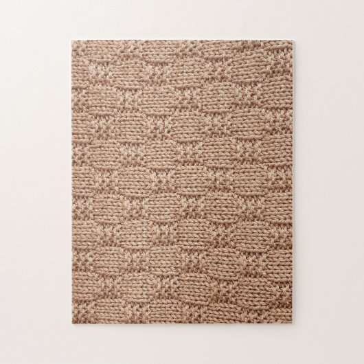 Bubble Strick Stitch Pattern von Shirley Taylor Puzzle (Vertikal)