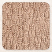 Bubble Strick Stitch Pattern von Shirley Taylor Rechteckiger Pappuntersetzer (Vorderseite)