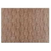 Bubble Strick Stitch Pattern von Shirley Taylor Schneidebrett (Vorderseite)