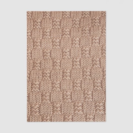 Bubble Strick Stitch Pattern von Shirley Taylor Seidenpapier (Vorderseite)