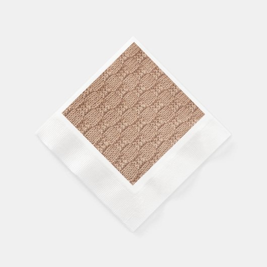 Bubble Strick Stitch Pattern von Shirley Taylor Serviette (Ecke)