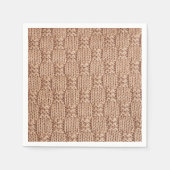 Bubble Strick Stitch Pattern von Shirley Taylor Serviette (Vorderseite)