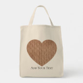 Bubble Strick Stitch Pattern von Shirley Taylor Tragetasche (Rückseite)