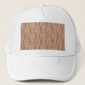 Bubble Strick Stitch Pattern von Shirley Taylor Truckerkappe (Vorderseite)