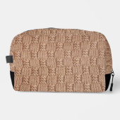 Bubble Strick Stitch Pattern von Shirley Taylor Waschbeutel (Vorderseite)