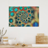 Bubble Tangent Poster (Küche)