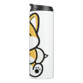 Bubble Tea Boba Corgi Thermosbecher (Nach rechts gedreht)