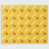 Bubble-Tea-Boba-Wasserfarbenkunst Geschenkpapier (Flach)