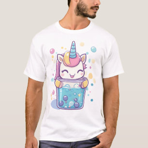 Bubble Tea Einhorn (1) T-Shirt
