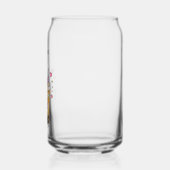 Bubble-Tea-Eleganz whimsikalische Ästhetik Maßanfe Dosenglas (Links)