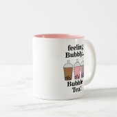 Bubble Tea Funny Zweifarbige Tasse (VorderseiteRechts)