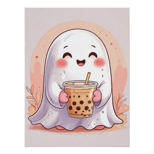 Bubble Tea Geist Poster (Vorderseite)