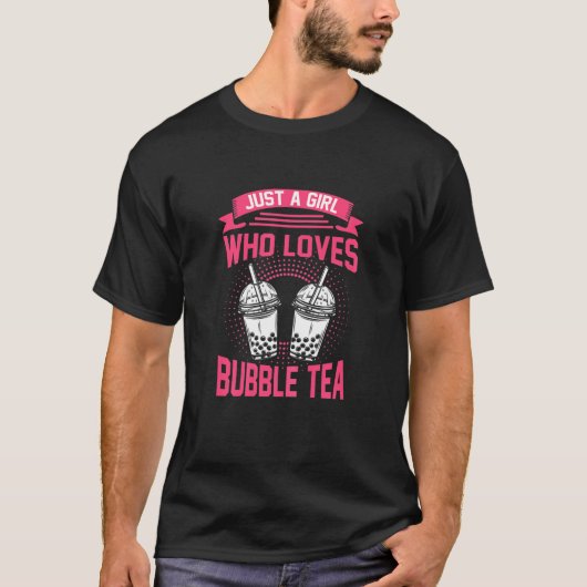 Bubble Tea Girl T-Shirt (Vorderseite)