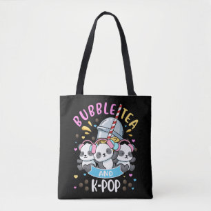 Bubble Tea K-Pop Gift Girls Boba Tea Geschenk Kore Tasche